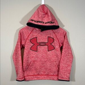 Under Armour Kids Heathered Red Hoodie